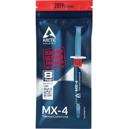 Arctic Mx 4 4G 2019 Thermal Compound For All Coolers ACTCP00002B